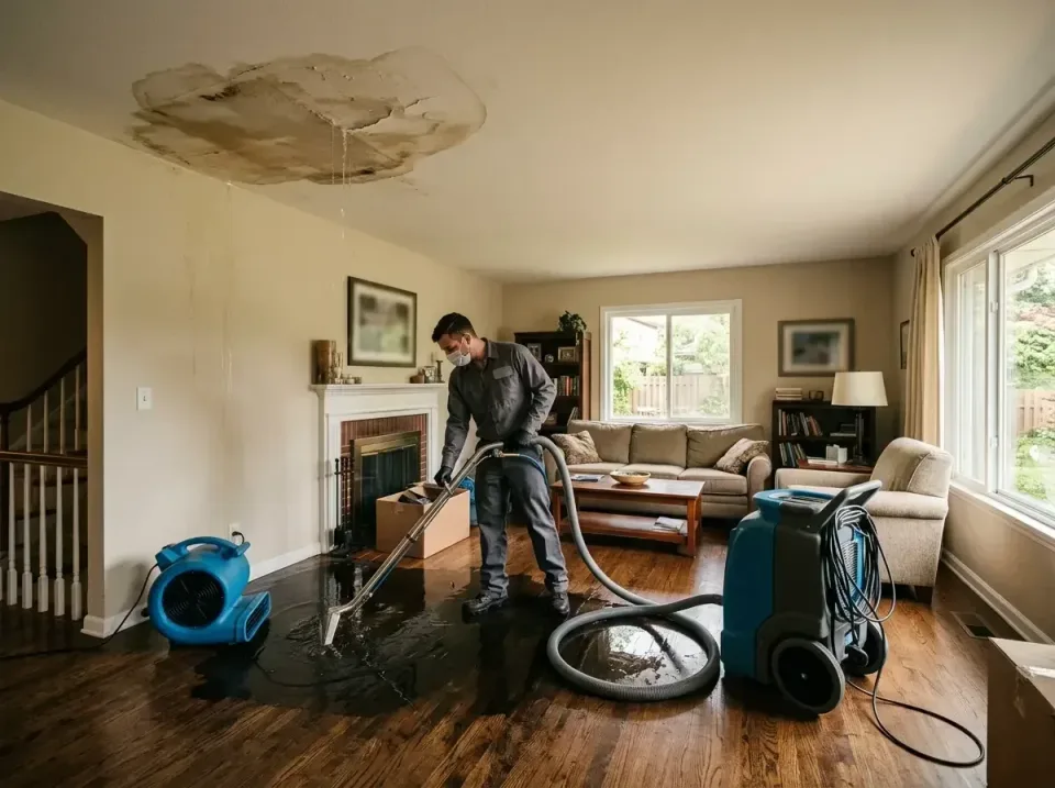 attic-pipe-burst-ceiling-drip-008 — frequently asked questions, Water Damage Restoration & Carpet Care in McDonough, GA